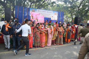 cm bhupendra patel rajkot road show