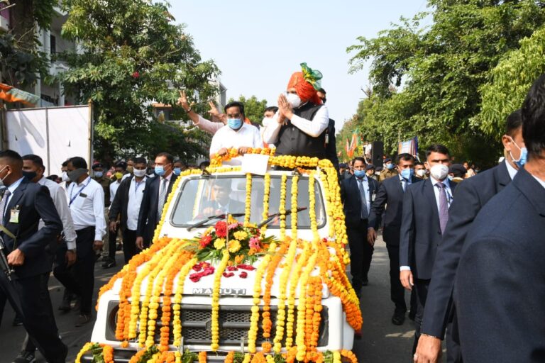 CM BHUPENDRA PATEL ROAD SHOW