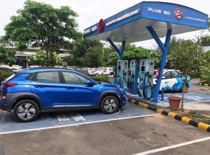 Lack of electric vehicle charging points