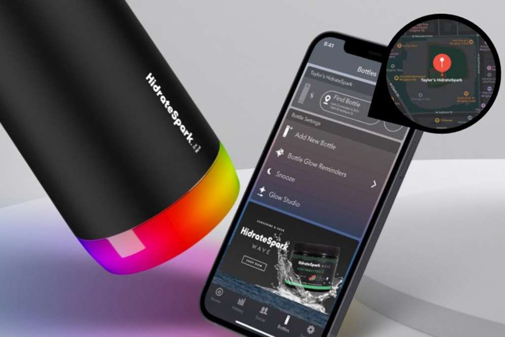 Smart Bottle: This Apple bottle will tell you when and how much water to drink