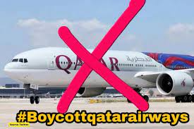 The hashtag "Boycott Qatar Airways" is trending on Twitter! There is a reason behind this hashtag trend