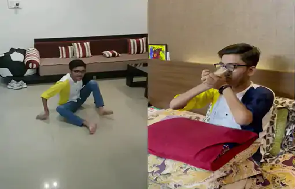 If you have the mind, go to Malwa! Student suffering from neuropathy since childhood brought 99.97 PR in standard 12: dream of becoming a collector