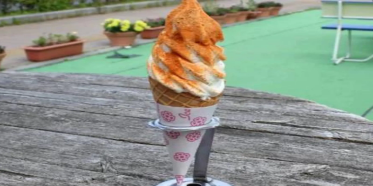 Let's talk but ice cream? The world's hottest chili ice cream is found in this village in Japan!