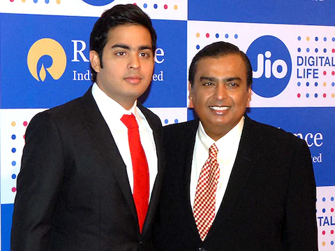 Mukesh Ambani resigns as Geo director Young Akash Ambani listening to the post of chairman