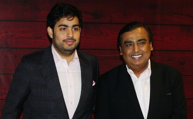Mukesh Ambani resigns as Geo director Young Akash Ambani listening to the post of chairman