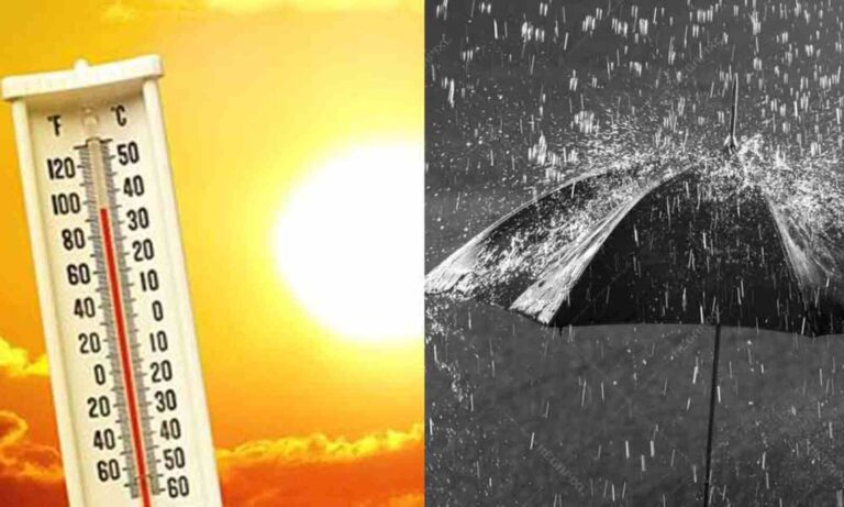 Dishonest weather! Rainy weather and hot weather in some parts of the country