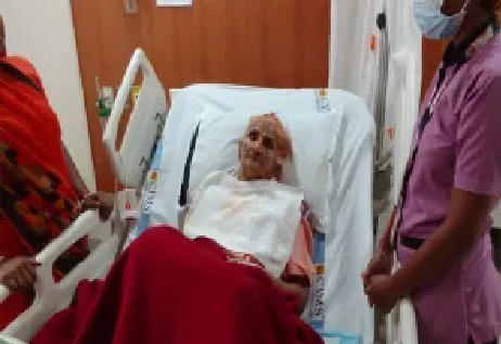 Grandma's courage! The doctor performed a successful angioplasty on a 107-year-old woman