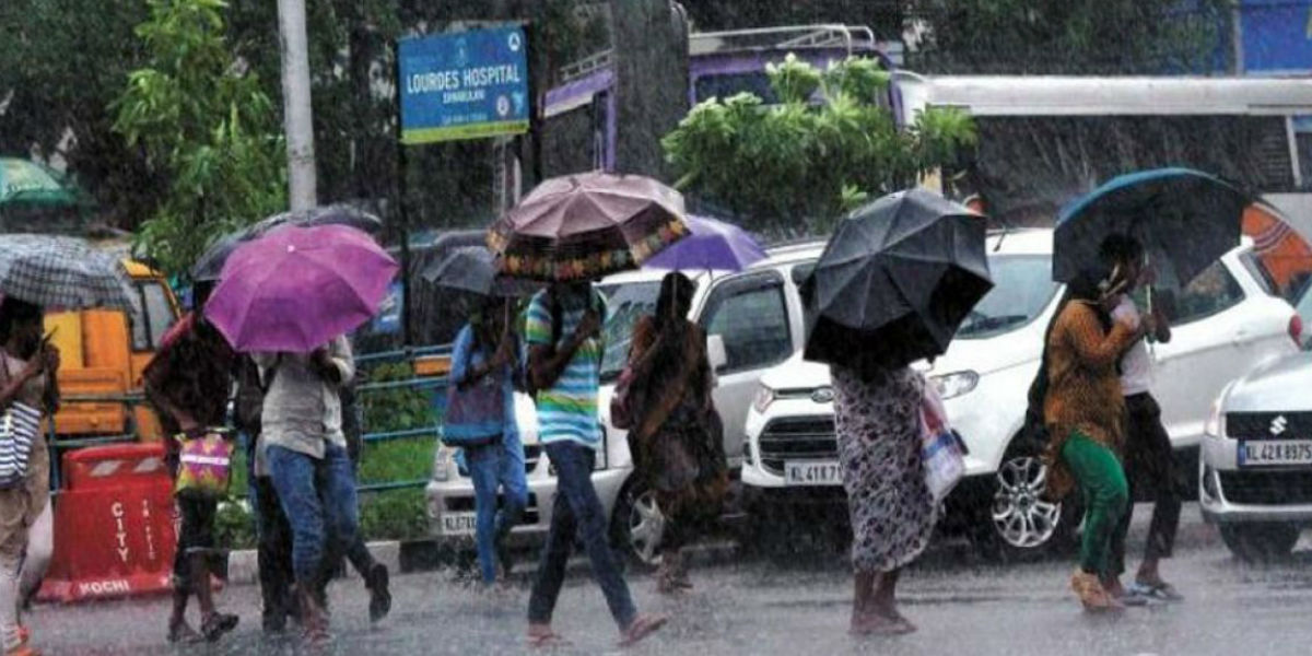 Clouds came in 6 talukas of the state, please! 3.5 inches of rain in the highest Kamaraj