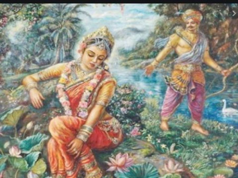 Jeth sud aa tham etale ma ganga's quote day! Delicious story of King Shantanu and Ganga