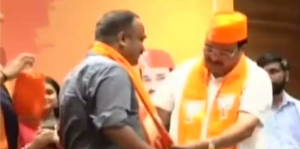 gujarati-film-actors-join-BJP-CR-Patil-Welcome