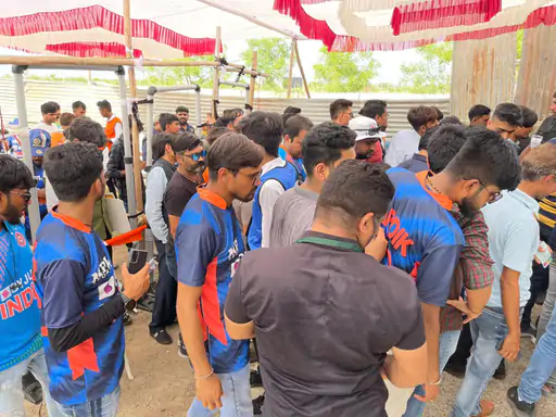 Colors of cricket in Rajkot: Rajkotians ready to boost Team India's morale with various preparations