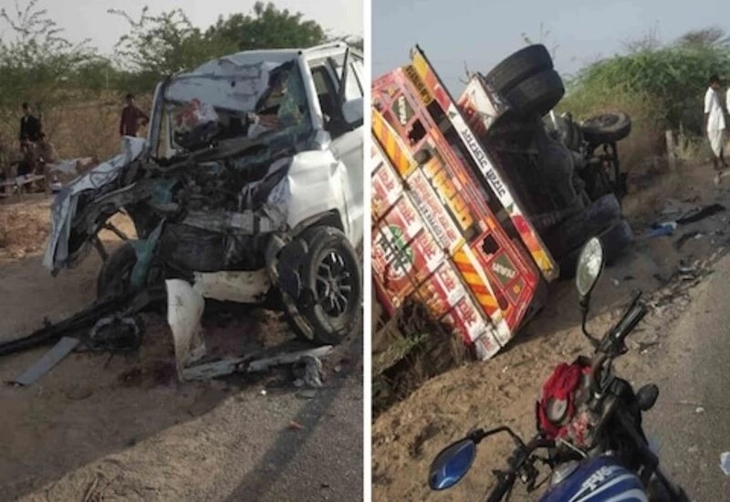 The marriage was being celebrated in the same house. 8 members of the same family die in an accident in Budmer