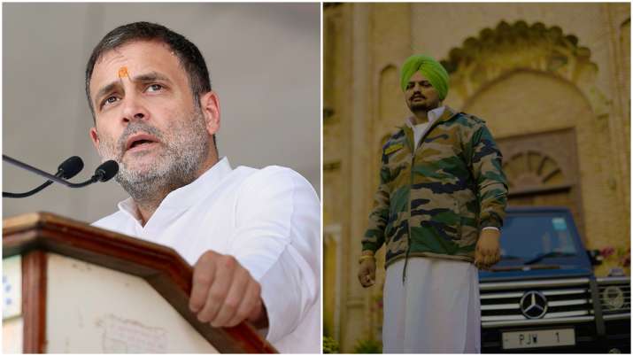 Congress leader Rahul Gandhi reached Mansa to mourn the death of Sidhu Musewala