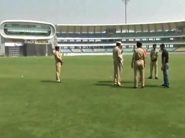 Rajkot Collector and SP review the arrangements at the stadium for the India-South Africa match.