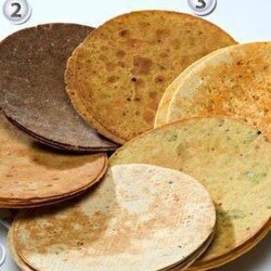 The whole mall of Khakra! If you go to Ahmedabad, make sure to visit this Khakra Mall. You will be confused to see the variety