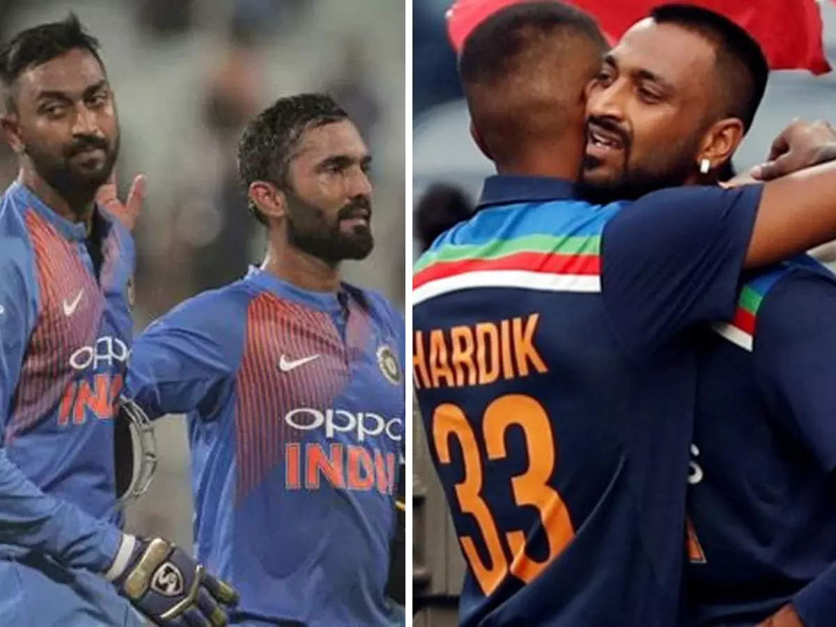ind-vs-sa-is-hardik-pandya-take-revenge-for-his-brother-krunal-pandya-denied-dinesh-karthik-the-strike