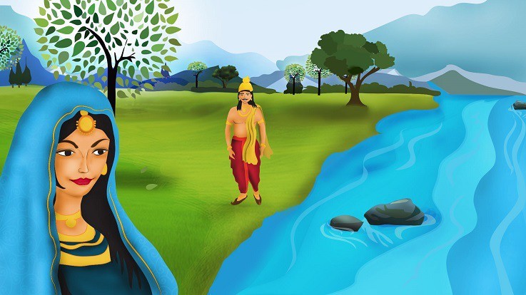 Jeth sud aa tham etale ma ganga's quote day! Delicious story of King Shantanu and Ganga