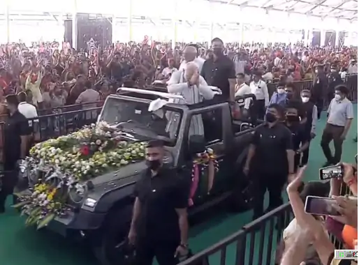 Modi said in Vadodara; "Vadodara saved me as much as I saved the child, this will never be forgotten"