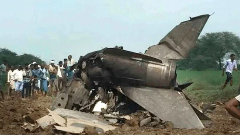 Air Force's MiG-21 crash near Barmer