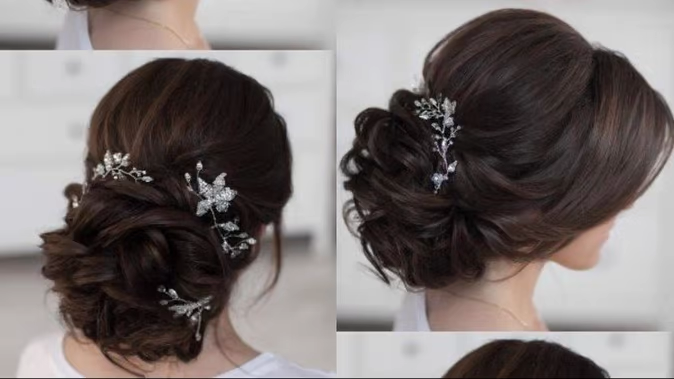 fashion-tips-simple-hairstyle-for-gown-dress-to-look-best