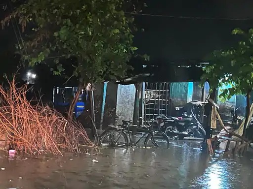 Many clouds fell in Borsad of Anand! Eleven inches of rain fell in four hours