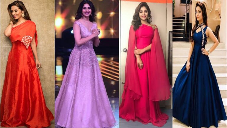 fashion-tips-simple-hairstyle-for-gown-dress-to-look-best