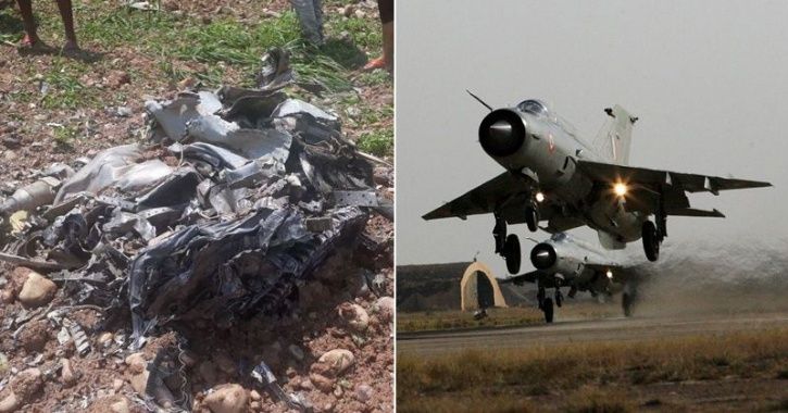 Air Force's MiG-21 crash near Barmer