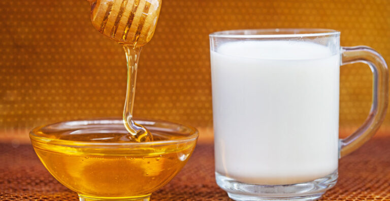 health-care-tips-mixed-honey-with-cold-milk-body-get-instant-energy