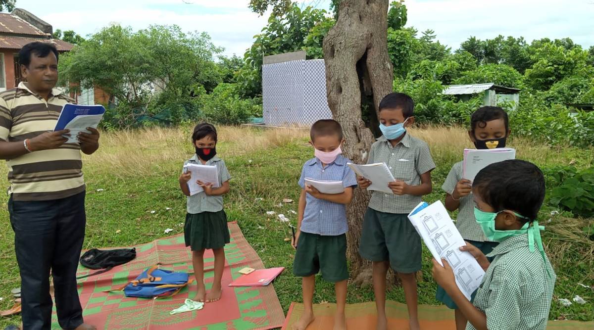 This school in Vadodara imparts knowledge of mother tongue and culture in the open of nature
