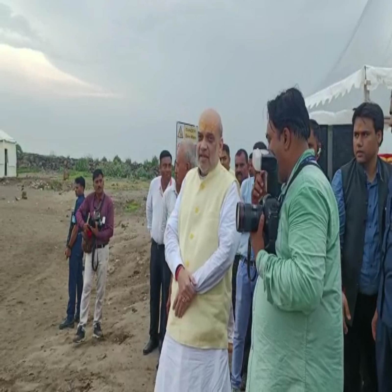 Hanuman statue unveiled by Amit Shah at first Jyotirlinga Somnath