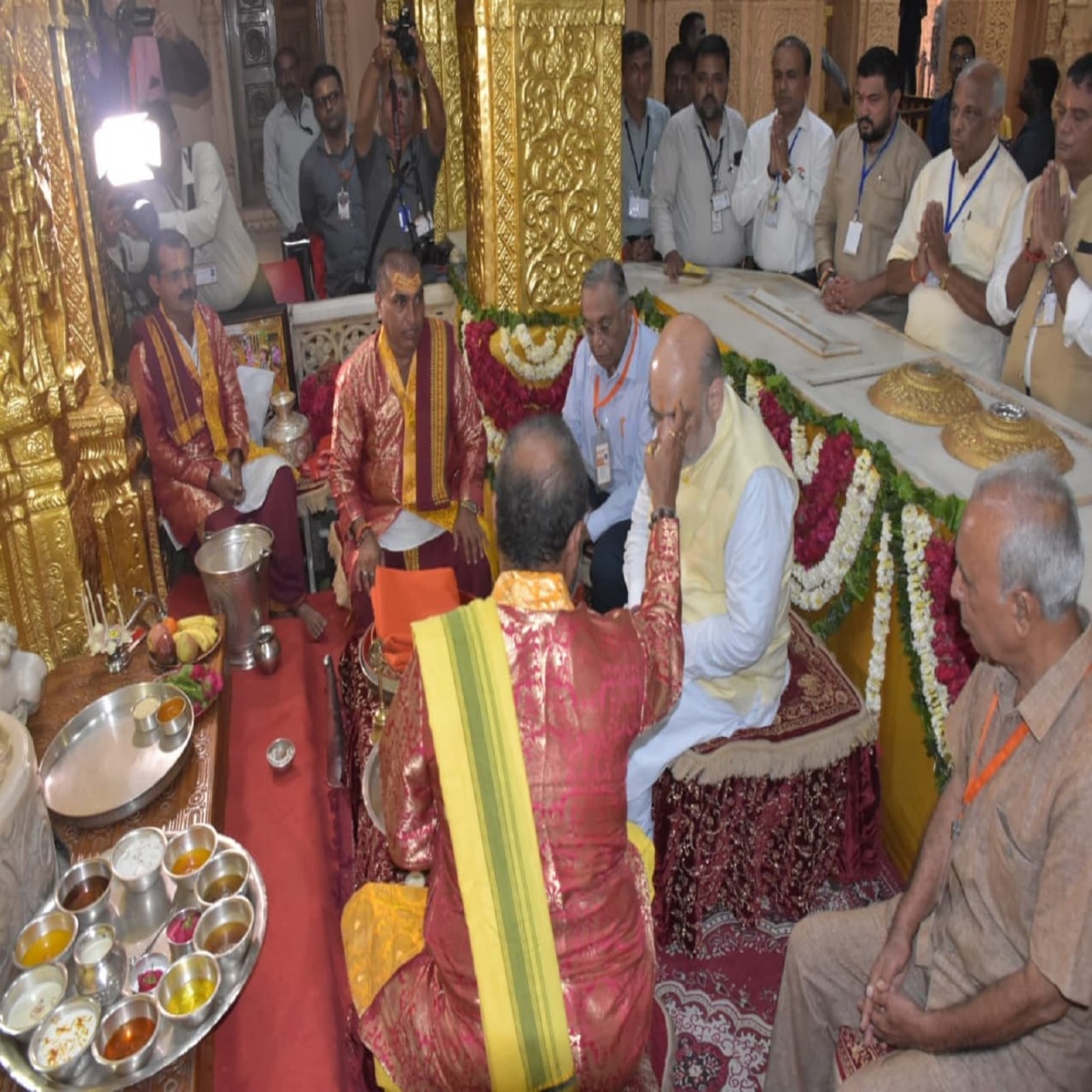 Hanuman statue unveiled by Amit Shah at first Jyotirlinga Somnath