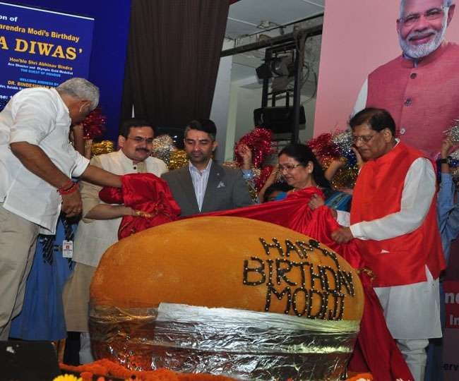 Special birthday celebration of Gujarat's great-grandson Prime Minister Modi in Gujarat