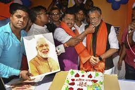 Special birthday celebration of Gujarat's great-grandson Prime Minister Modi in Gujarat