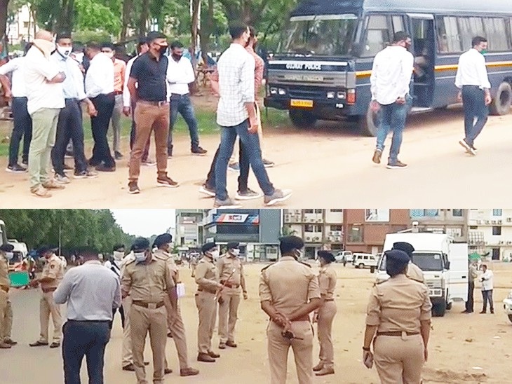 18 agitations against the government in Gandhinagar! A fort was made in the capital