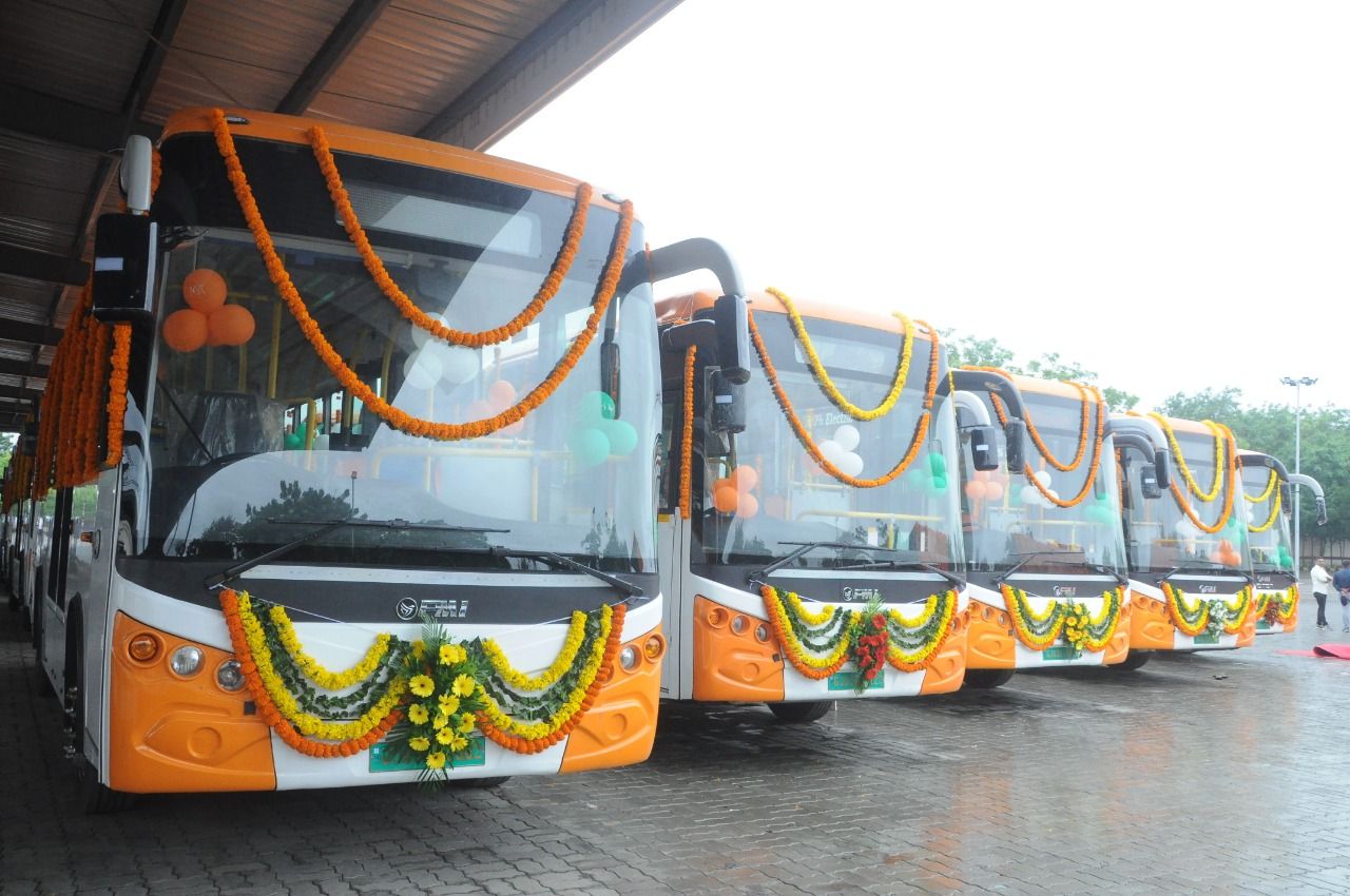 The Chief Minister approved 50 electric buses in Rajkot and 32 CNG buses in Surendranagar