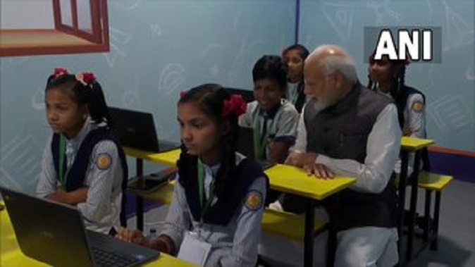 Inaugurating the School of Excellence in Adalaj, Prime Minister Modi said: In two decades, you have transformed education.