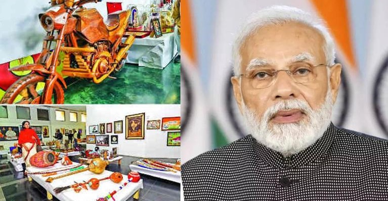 Auction of gifts received by Modi! The highest bid was for the Kashi Vishwanath Mandir model