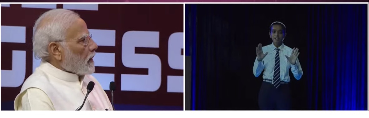 With the help of 5G technology, the Prime Minister talked to the students of Ahmedabad