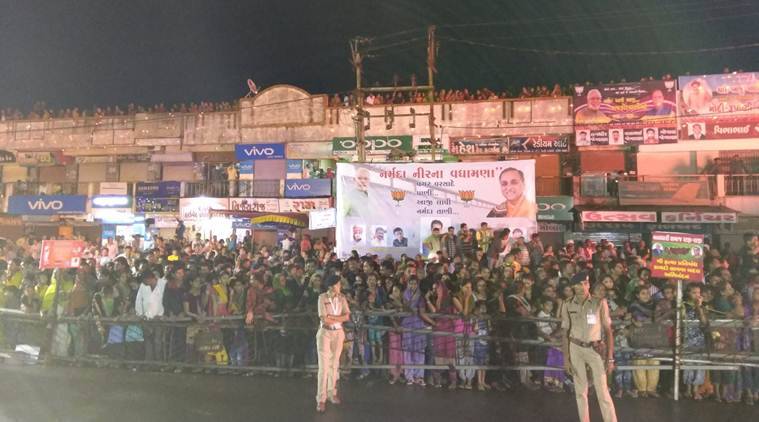 Your work! These roads were closed due to the Prime Minister's program and road show in Rajkot!