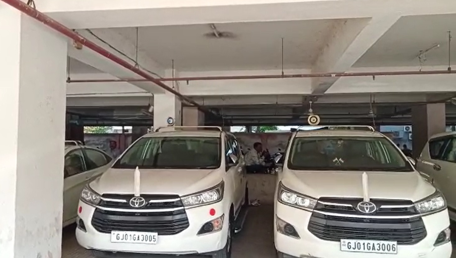 With the announcement of the election, the system came into action with the implementation of the code of conduct! Removal of various posters put up by the government has also started