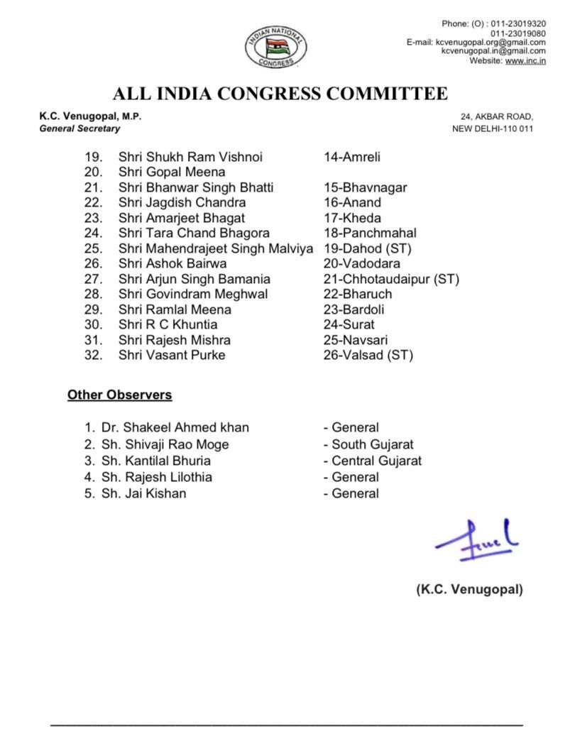 Congress made an action plan for the election! These central leaders were entrusted with great responsibilities
