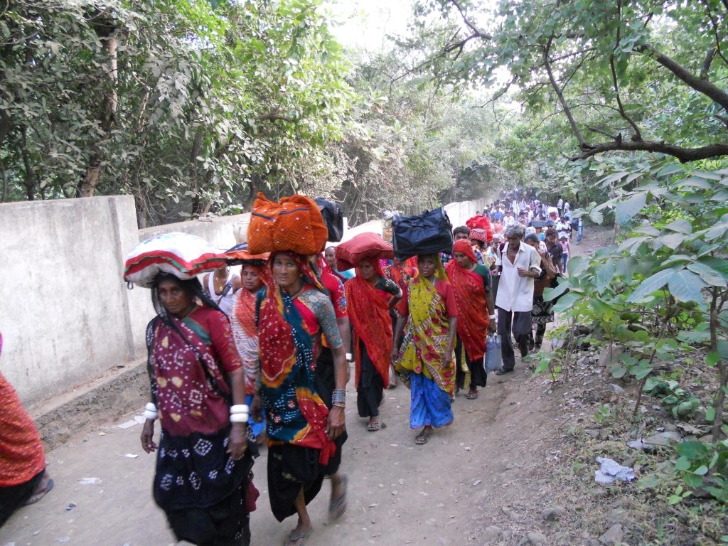 Start of green tour from today! It started a day early with a large number of devotees arriving
