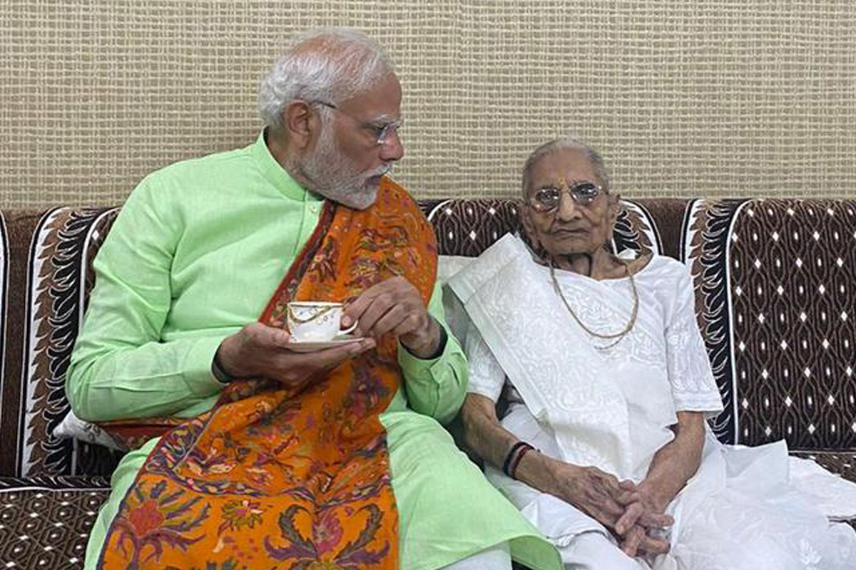 PM Modi's mother Heeraben's health deteriorated, admitted to hospital in Ahmedabad