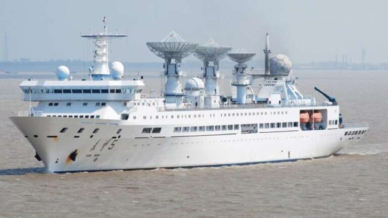 What does China ultimately want to do? Spy ship spotted again in Indian Ocean ahead of India's missile test