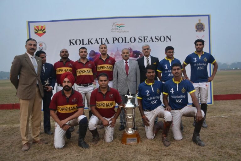 Army Commander's Polo Cup - 2022 : ASC Team and Armored Corps-Artillery Joint Winners, Final Match Draw