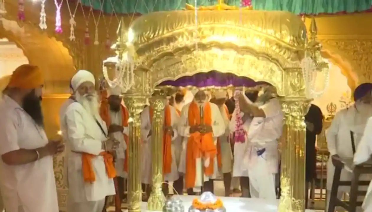 The last two effigies of Sri Guru Granth Sahib will be taken to the Gurdwara, Kabul to Delhi flight.