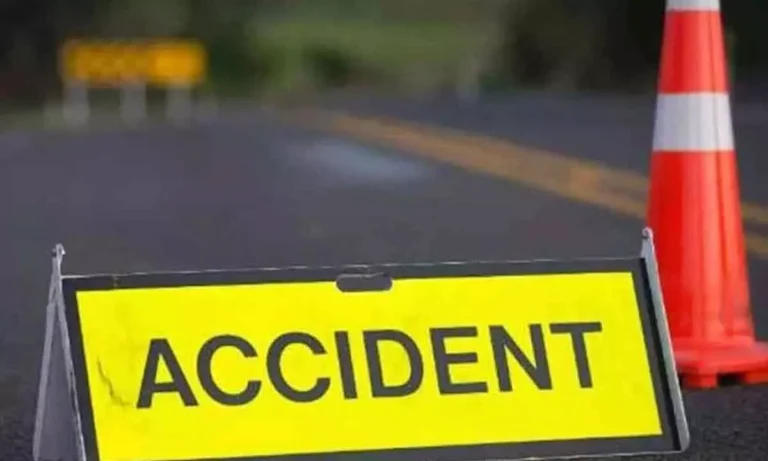 An incident like Delhi in Surat! Car hits bike riding couple, husband's body found 12 km away