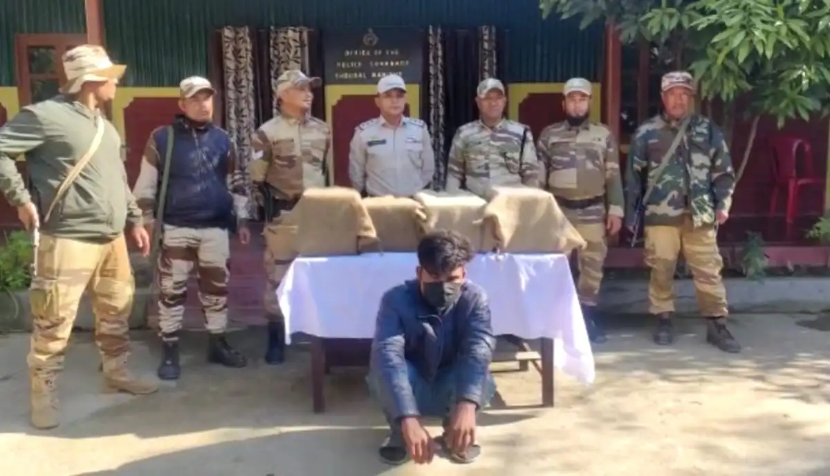 Big breakthrough for Manipur Police, brown sugar worth 11 crores found, two smugglers arrested