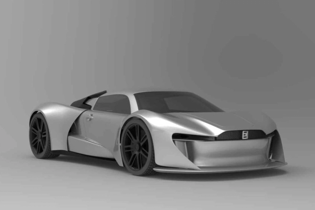 Mada 9 Supercar: The first supercar built on Taliban soil! Has an attractive look and design