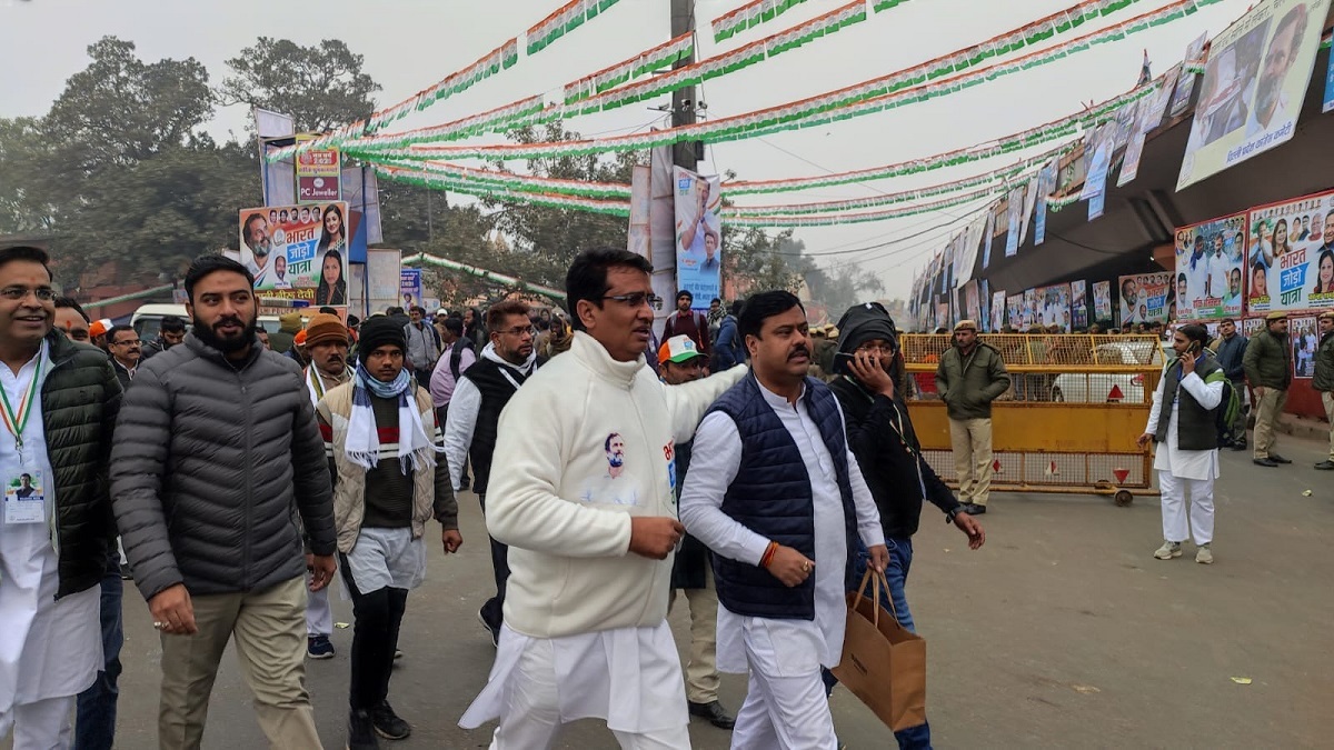 Rahul Gandhi reached the Hanuman temple in Delhi, the Join India Yatra will start soon